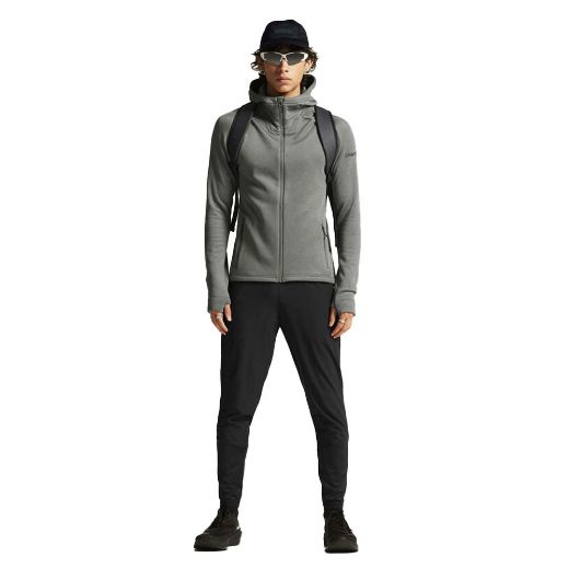 Craft Adv Explore Power Fleece Hood Jacket Men (Leaf)