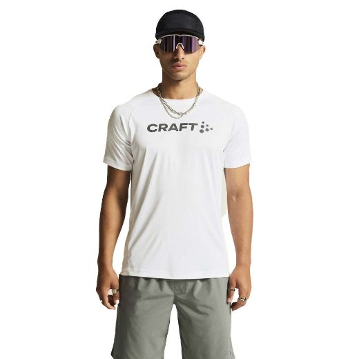 Craft Core Essence Logo Tee Men (White/Granite)