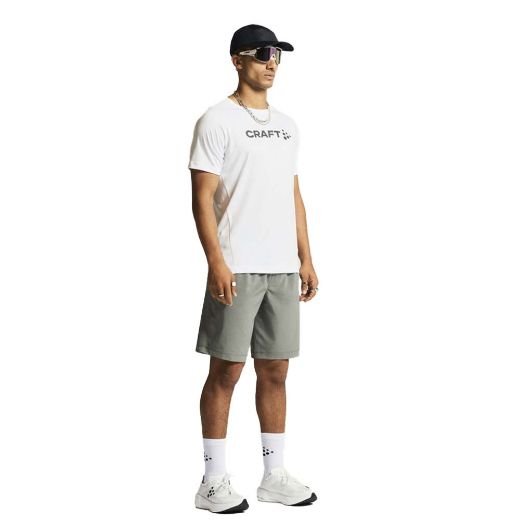 Craft Core Essence Logo Tee Men (White/Granite)
