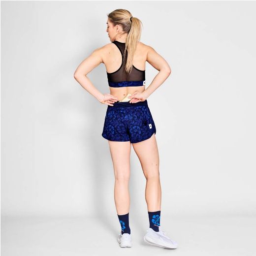 Bilde av Saysky Flower Pace Shorts 3 Women (Blue Aop), L